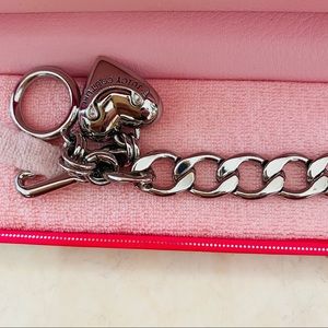 Juicy couture silver bracelet